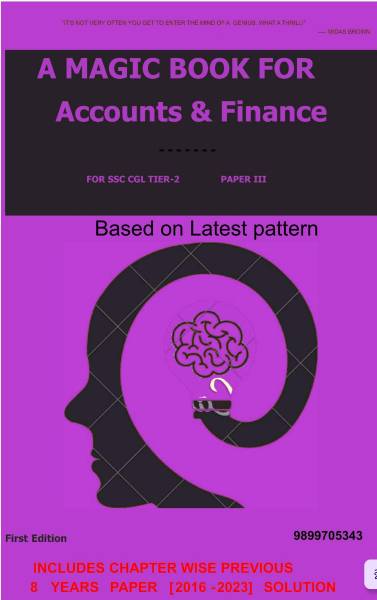 thumbnail First Edition "A MAGIC BOOK FOR ACCOUNTS AND ECONOMICS"(Printed hard copy (stapled + taped binding))