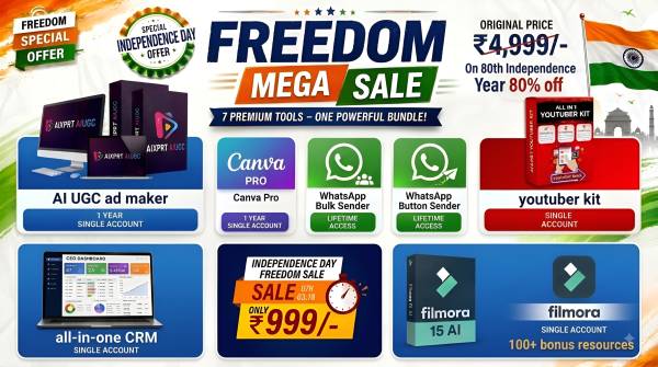 thumbnail Freedom Mega Sale - 7 Premium tools bundle 