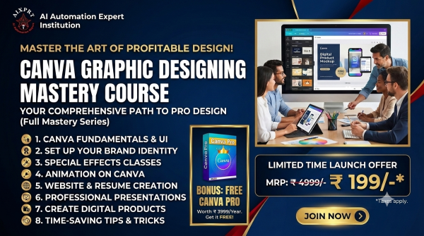 thumbnail Canva Mastery Course 