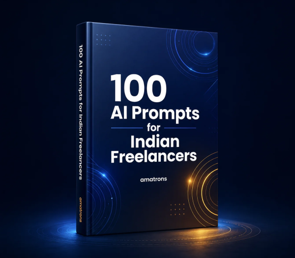 thumbnail 100 AI Prompts for Indian Freelancers