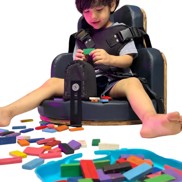 thumbnail Morecare Sunflower - Corner Chair Cum Floor Seater Chair For CP Kids