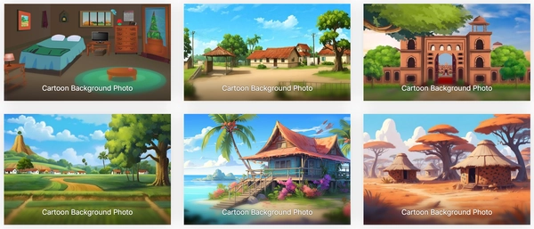 thumbnail Cartoon Background Bundle