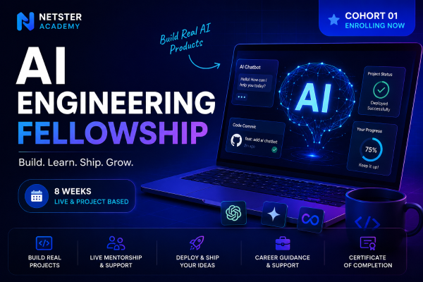 thumbnail Netster AI Engineering Fellowship - Cohort 01