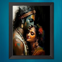 thumbnail Radha Krishan Painting Photo frame