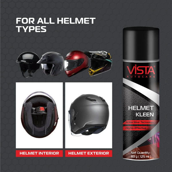 thumbnail Vista Helmet kleen Foam Based Helmet Cleaner