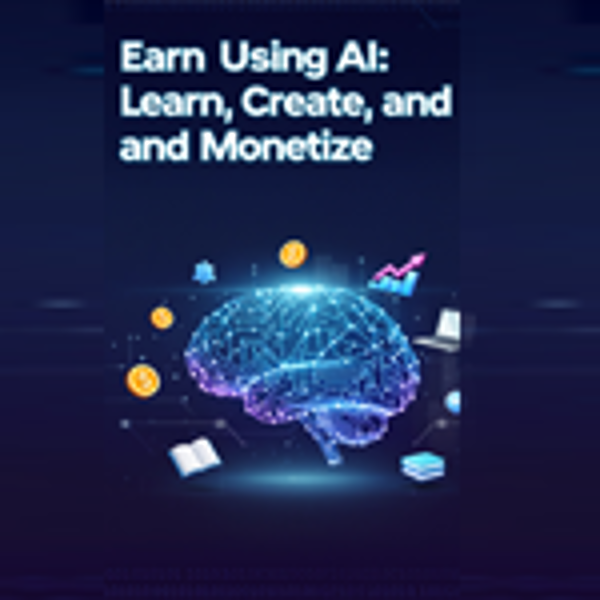 thumbnail Earn Using AI Learn Create Monetize Ebook