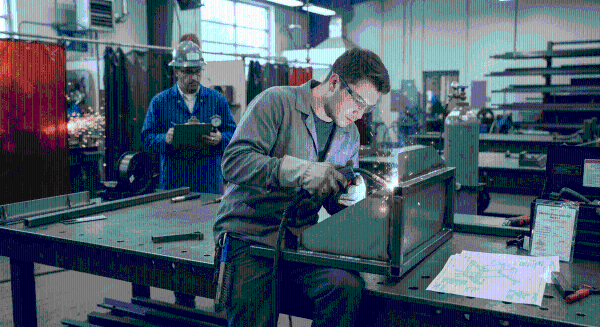 thumbnail Sheetmetal & weldment Skill preparation with certification test