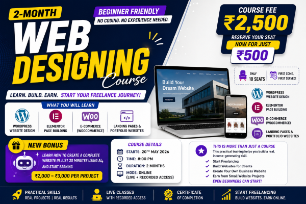thumbnail Course Registration Fee (₹500)